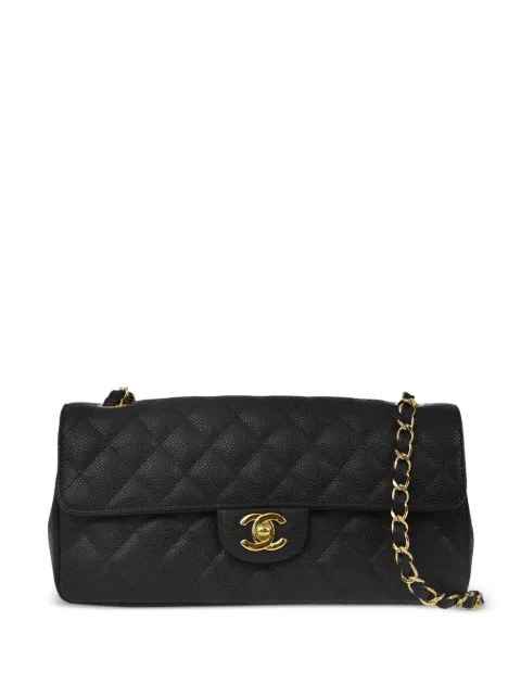 CHANEL Pre-Owned 2009 East West shoulder bag Black 13362500