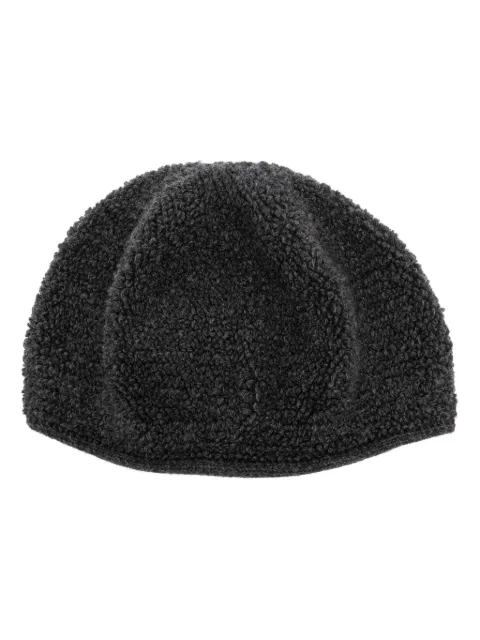 Goen.J knitted beret Grey GNJ24AWACC06