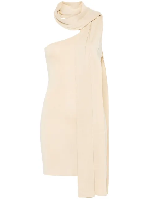 Aya Muse Chiara mini dress Neutrals AMR2526