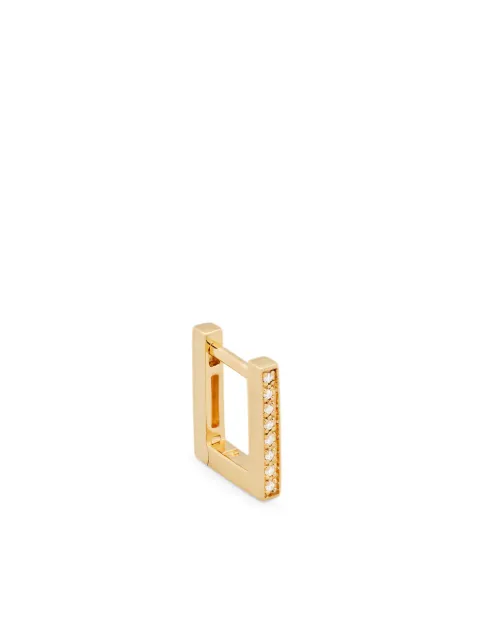 Tom Wood 9kt yellow gold Sleek diamond earring Gold 101230