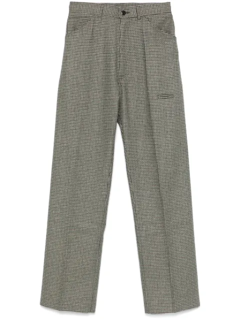 Random Identities dogtooth trousers Neutrals RAN04P012