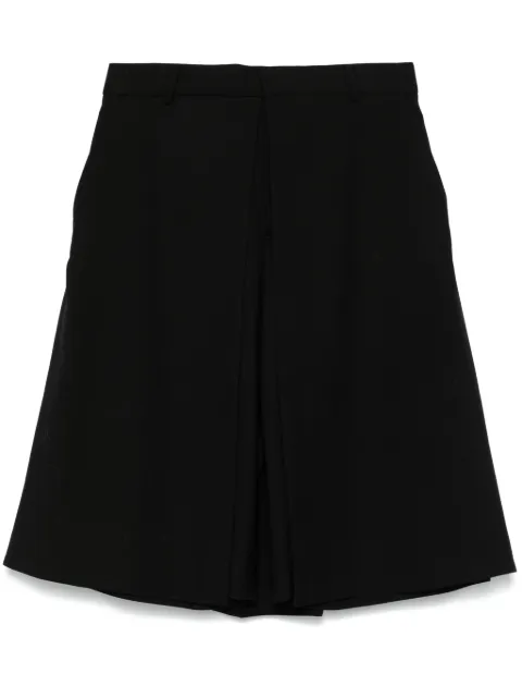 AMI Paris panel-detail shorts Black HSO508WV0026