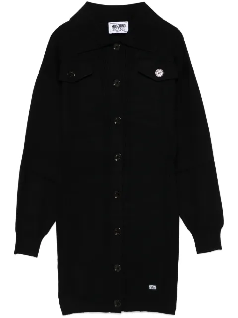 MOSCHINO JEANS knitted mini dress Black 4938702