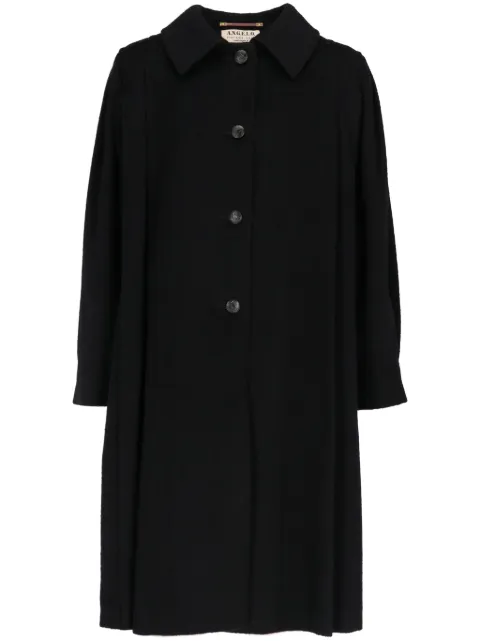 A.N.G.E.L.O. Vintage Cult 1980s wool coat Black ANG350SY