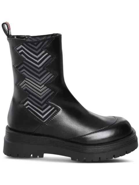 Missoni embroidered-design boots Black MW50051