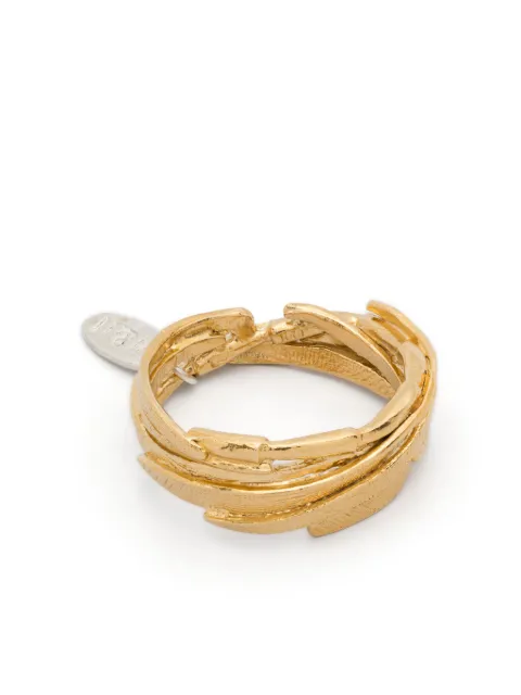 Wouters & Hendrix Leaf ring Gold RSC055GP
