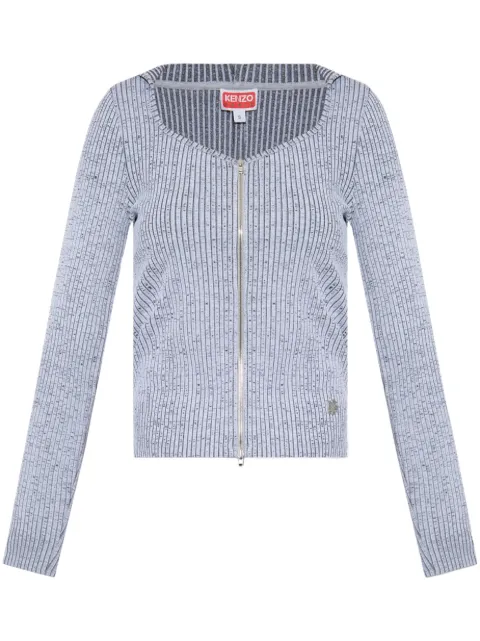 Kenzo ribbed top Grey FE62TO7284ST