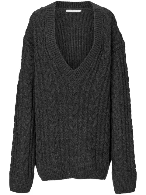 Cecilie Bahnsen Alia jumper Grey 324KNI51005ALIAJUMPER