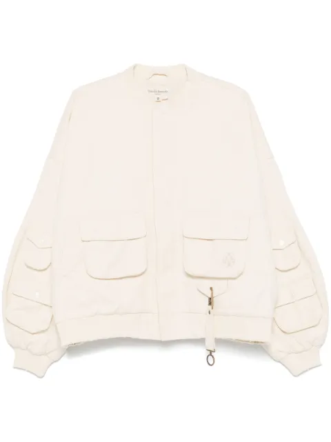 UNTITLED ARTWORKS Washed Cargo bomber jacket Neutrals WASHEDCARGOBOMBER