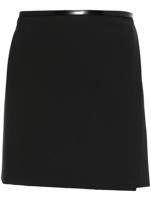 Philosophy Di Lorenzo Serafini belted mini skirt Black A01027126