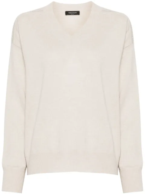 Fabiana Filippi ball-chain detailed sweater Neutrals MAD224F484L0400000