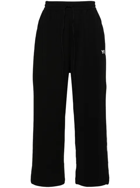 Y-3 logo-print track pants Black IW7457
