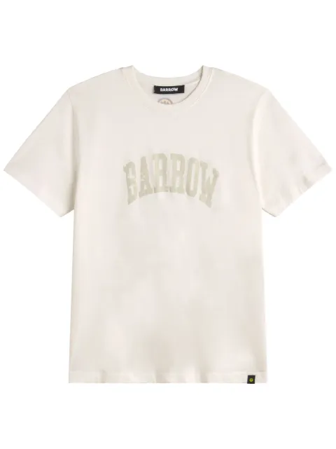 BARROW logo t-shirt White F4BWUATH064