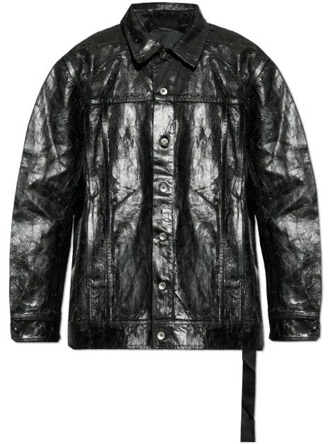 Rick Owens DRKSHDW Jumbo Worker jacket Black DU02D2761BMC