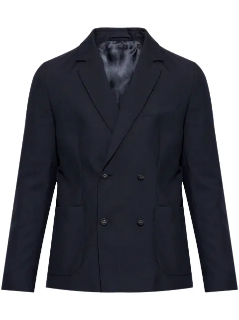 Officine Generale double-breasted blazer Blue W24MTLG421