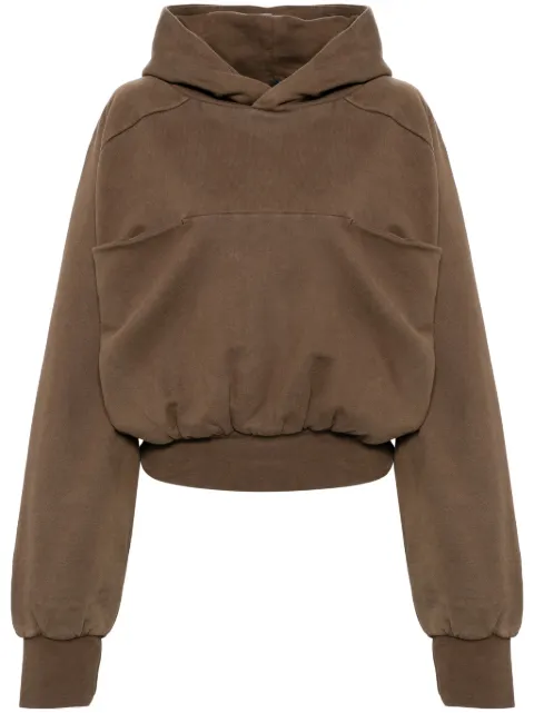 ENTIRE STUDIOS double double hoodie Brown ES2367BT