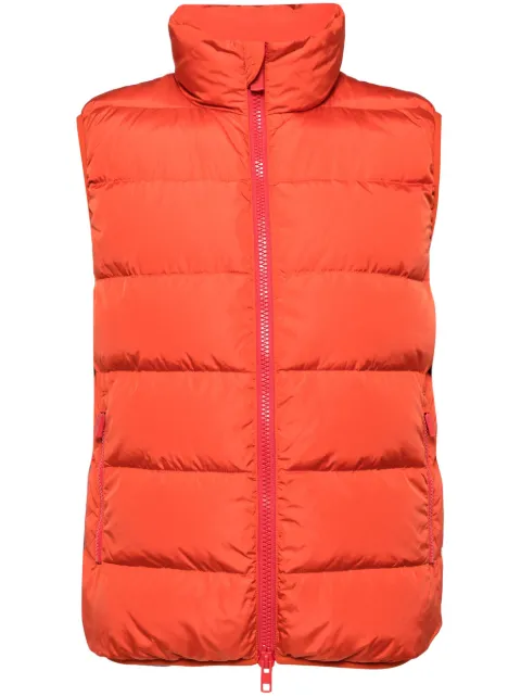ASPESI quilted down gilet Orange W4I1I58V006