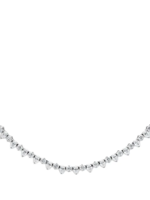 Jewels Aficionado 18kt white gold diamond necklace Silver JAN17DWG