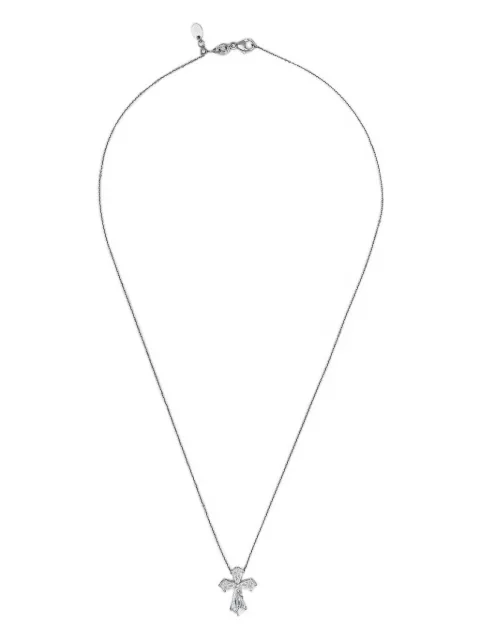 Jewels Aficionado platinum diamond necklace Silver JAN23DWG