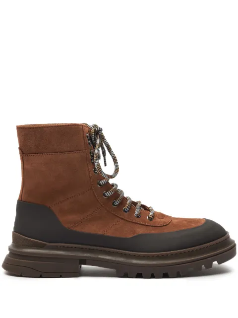 Scarosso leather boots Brown FEDERICOBOOTTANSUED