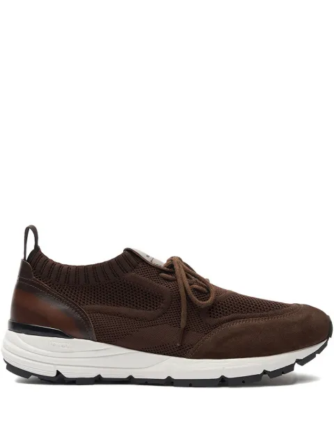 Scarosso Robbie sneakers Brown ROBBIESNEABROKNIT