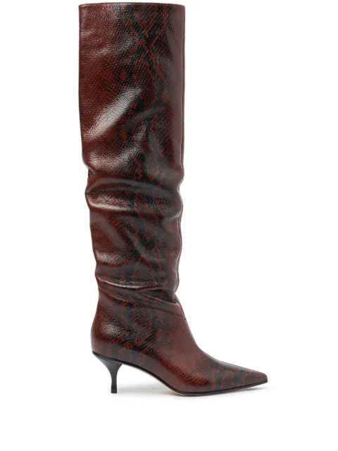 Scarosso Barbara boots Brown BARBARABOOTBROELAP