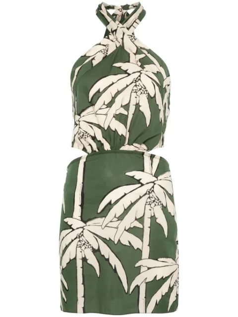 Johanna Ortiz Heart Pirate mini dress Green PT02723