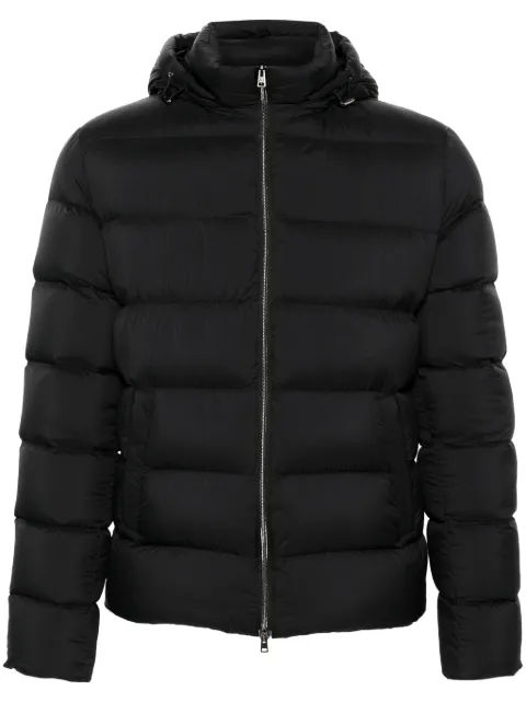 Herno logo plaque jacket Black PI001181U12456Z