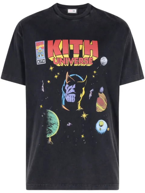 KITH x Marvel Infinity Vintage T-shirt Black KHM032508001
