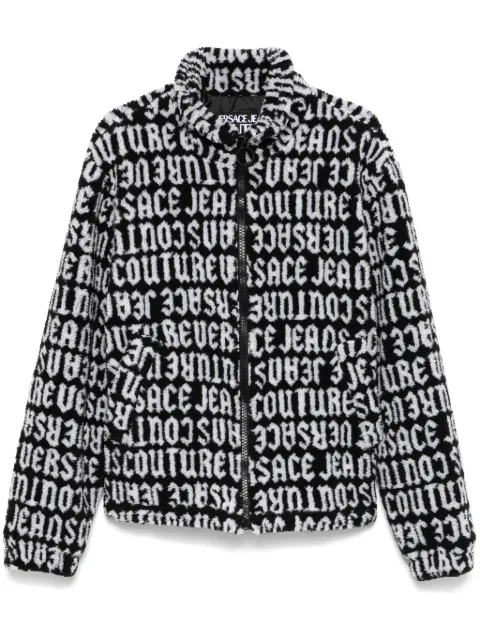Versace Jeans Couture Logomania Teddy jacket Black 77GAS426U0019