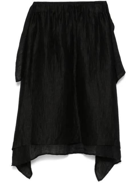 Henrik Vibskov Uncut skirt Black SS25STUDF404