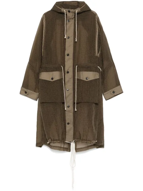 Henrik Vibskov Uncut parka Green SS25STUDM613