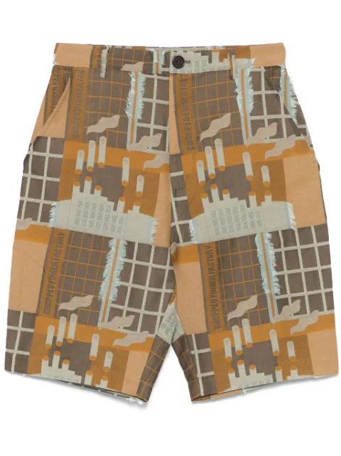Henrik Vibskov Participant shorts Brown SS25STUDM518