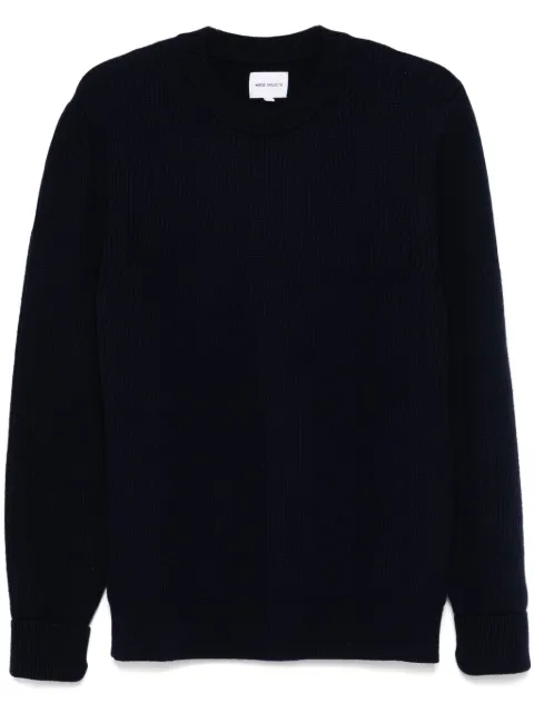 Norse Projects wool sweater Blue N450561
