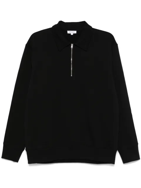 Norse Projects Ketel polo shirt Black N201369
