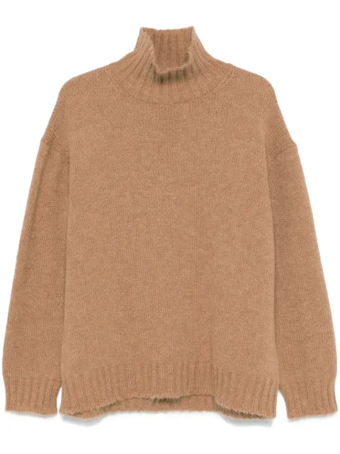 Jil Sander high-neck sweater Brown J02GP0195J14718