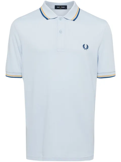 Fred Perry embroidered logo T-shirt Blue M3600