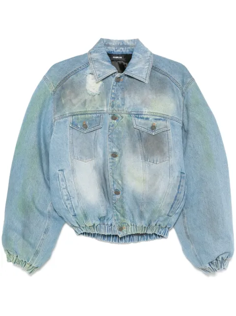 EGONlab. denim bomber jacket Blue AW24OU001