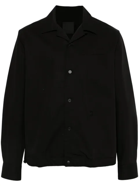 Givenchy 4G-motif poplin jacket Black BM610715K5