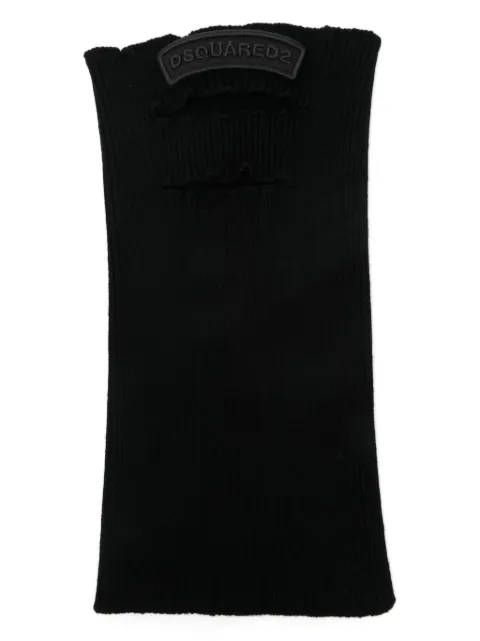 DSQUARED2 knitted balaclava Black KNM014902V07709