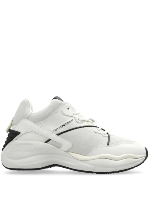 Emporio Armani panelled sneakers White X3X228XR227