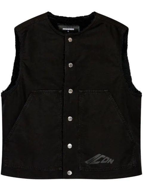 DSQUARED2 padded denim jacket Black S79FB0013D35106
