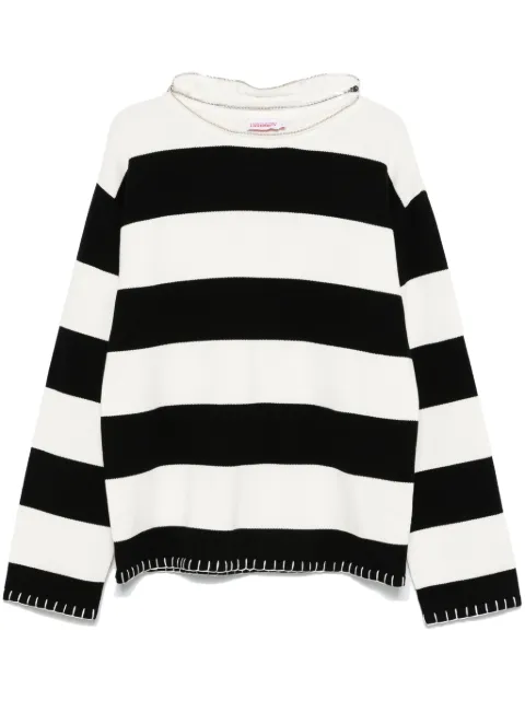Charles Jeffrey Loverboy Boo jumper Black 042090202
