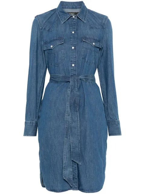 Lauren Ralph Lauren denim midi dress Blue 200940322