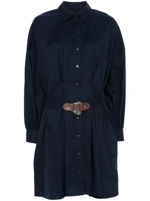 Lauren Ralph Lauren pleated mini dress Blue 250940280