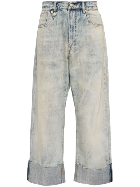 R13 Cuffed X-Boyfriend jeans Blue R13MD111D218C