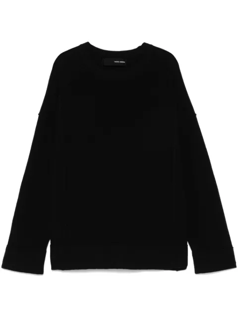 Isabel Benenato cashmere sweater Black UK81F24