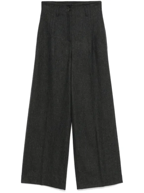 Lorena Antoniazzi wide-leg trousers Grey A2450PA07A4010