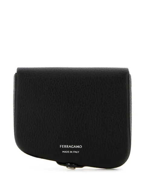 Ferragamo leather coin purse Black 775409