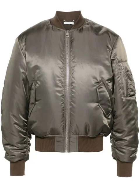 1989 STUDIO 1989 bomber jacket Grey FW24113LOGO